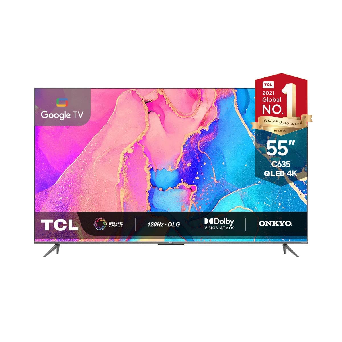 TCL C635 QLED 4K 55" Google TV Dolby Vision