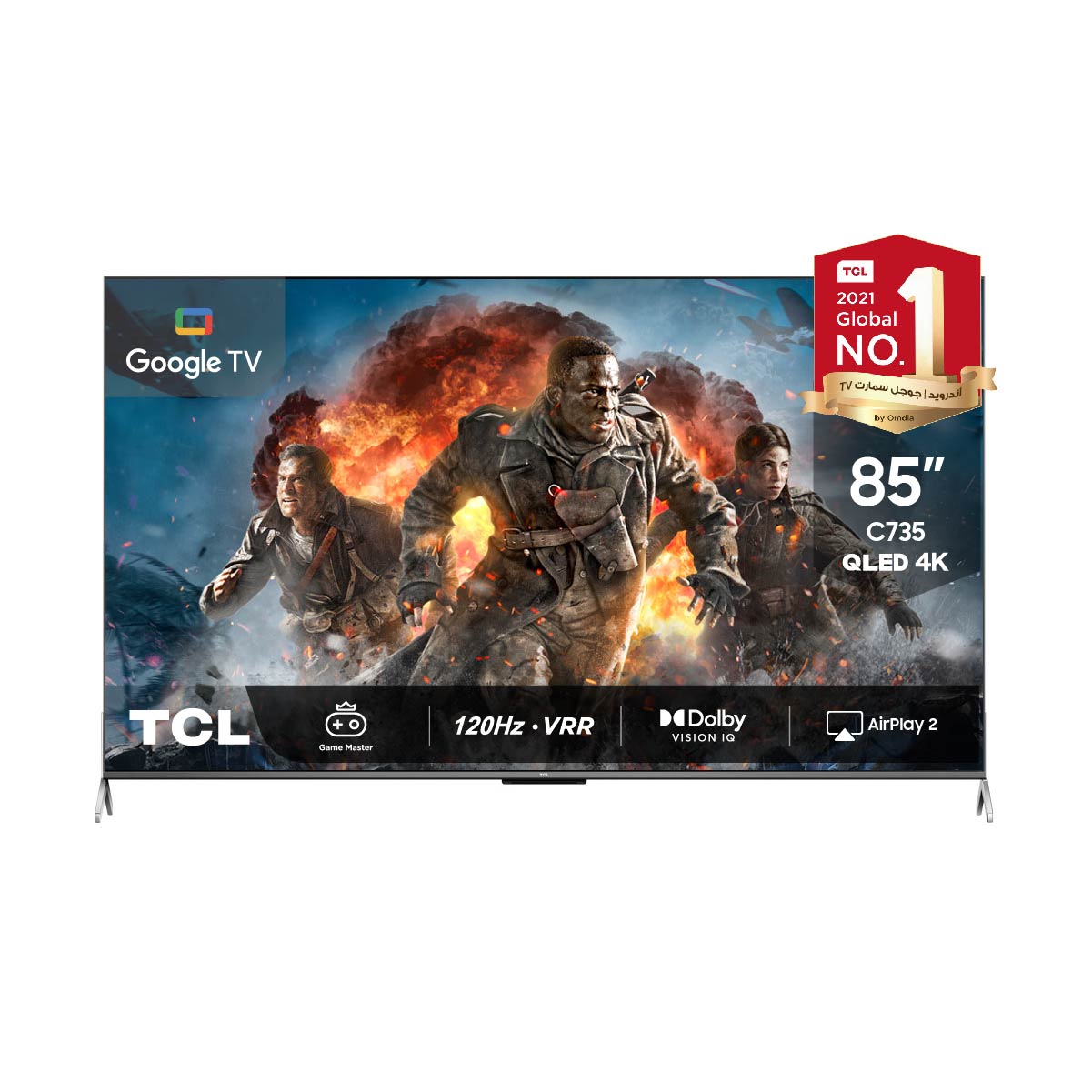 TCL C735 QLED 4K 85" 120Hz FreeSync HDR10+