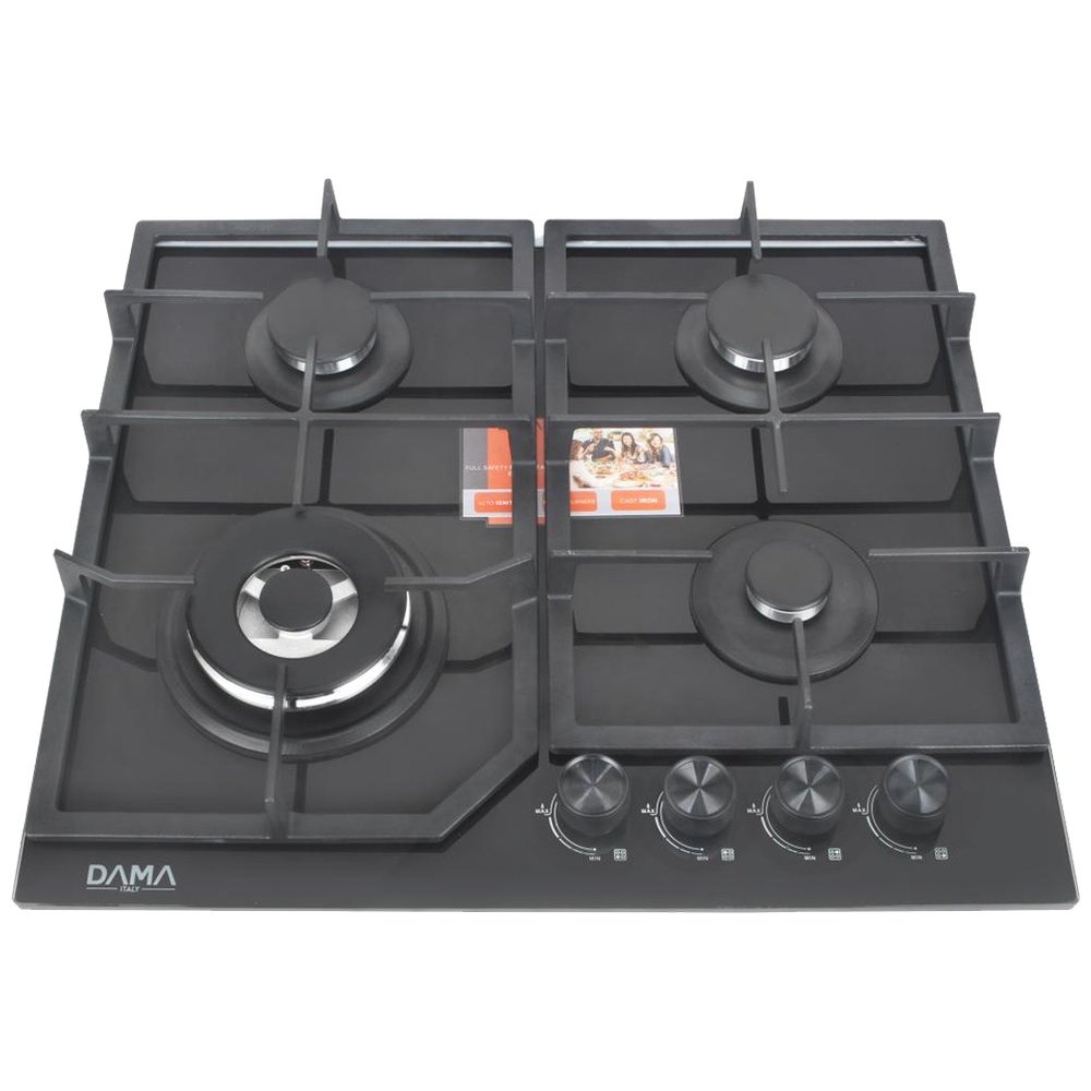 طباخ داما بلت ان 60 سم اسود D64 B