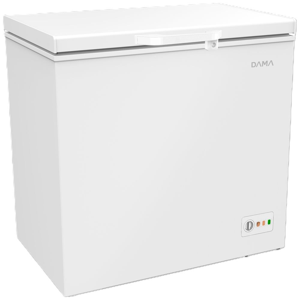 مجمده داما 8 قدم 85سم DF 230 W ابيض
