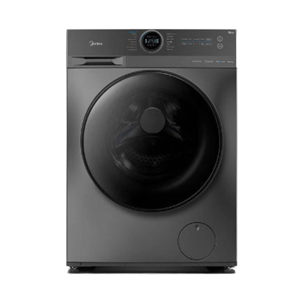 غسالة ميديا 12 كغم MF200W120WB/T رصاصي جانبيه