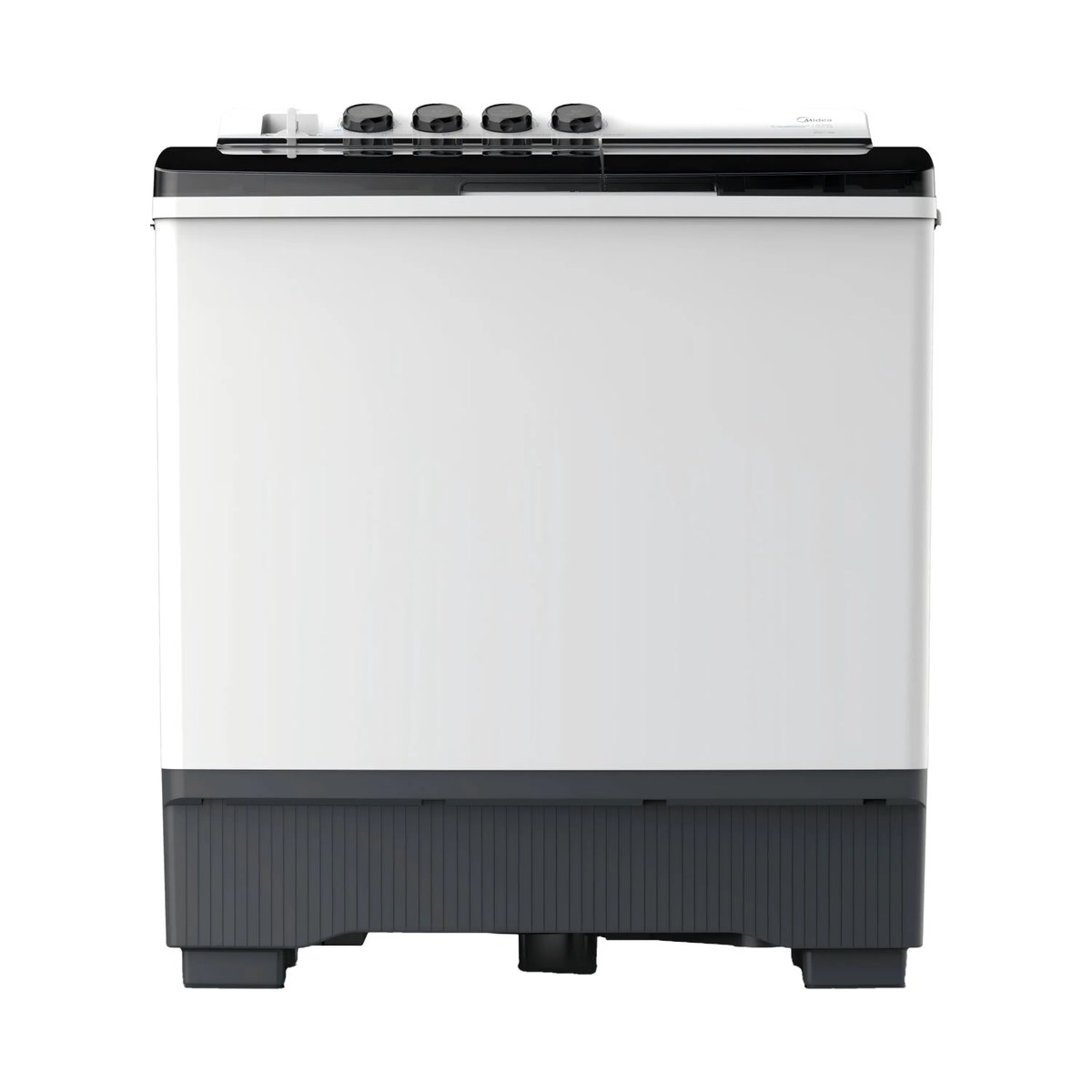 غسالة ميديا حوضين 13 كغم MT 100 W 130/WG باب اسود مضلل