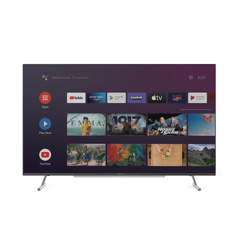 تلفزيون 50 بوصة سمارت أندرويد VIVID QLED 4K UHD