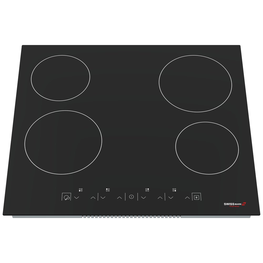 طباخ سويس مارك 60 سم 4 عيون كهربائي SMB 1001 C