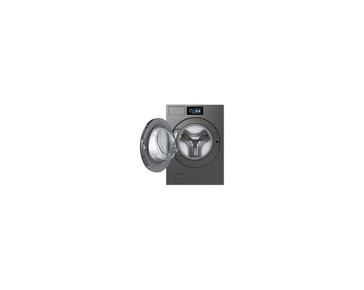 غساله سامسونج 22 كغم جانبيه WD90F 22 BCS تجفيف سلفر