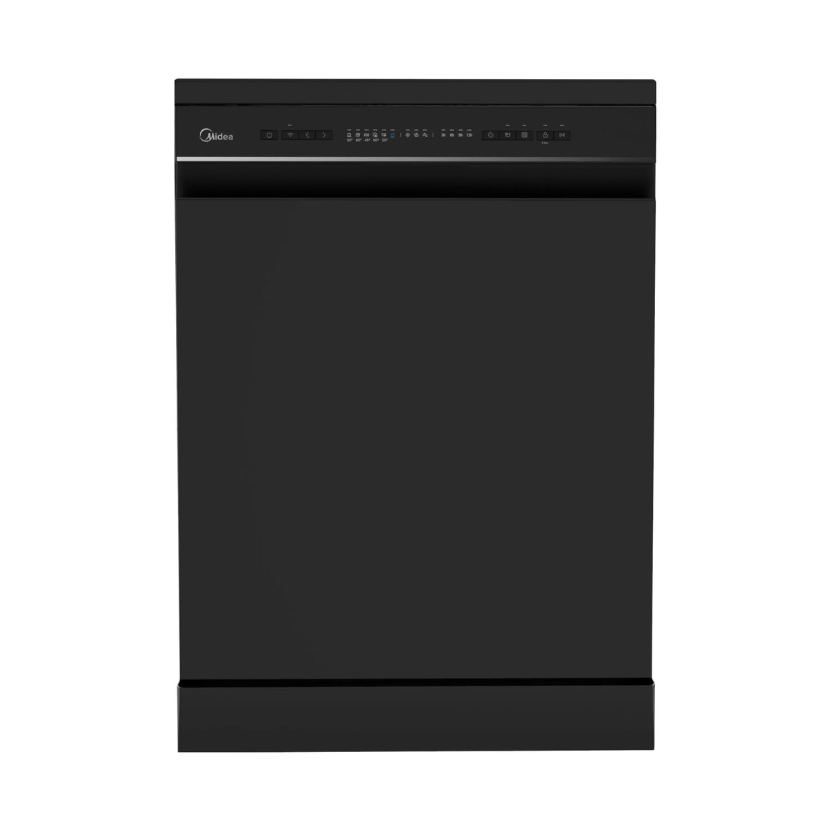 غسالة صحون ميديا WQP 14 W7633 C B -IQ اسود 3 طبقات