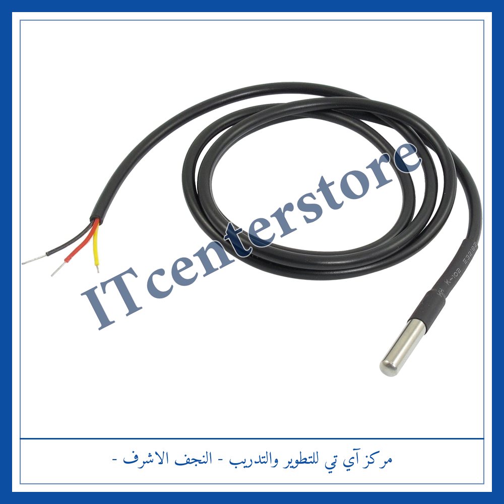 DS18B20 Temperature Sensor Temperature Probe Stainless Steel Package Waterpro 1M