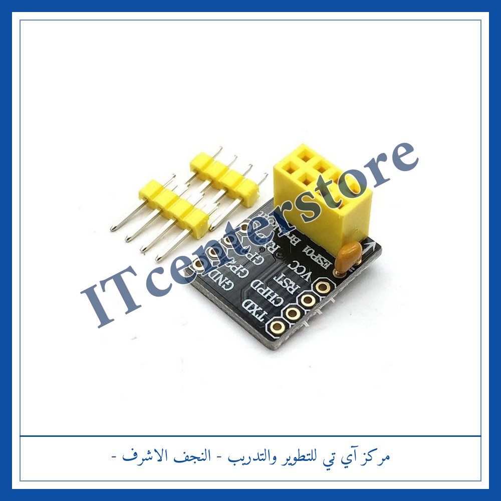 ESP-01 3.3V/5V Adapter | محول ESP-01 جهد 3.3V/5V