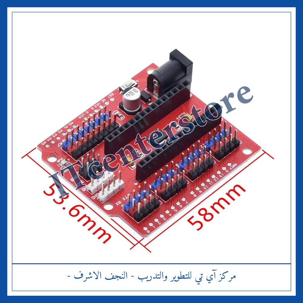 Nano IO Expansion Shield | شيلد توسعة منافذ نانو