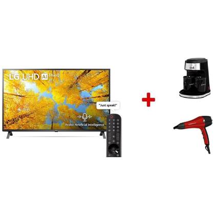 تلفزيون الجي 43UQ75006 سمارت 4K ستلايت