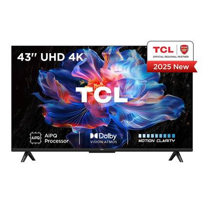 تلفزيون تي سي ال 43 بوصه 43V6C سمارت 4k