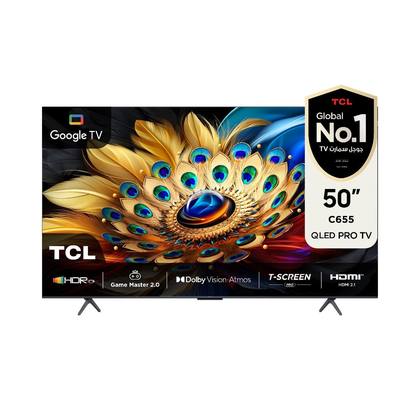 تلفزيون تي سي ال 50 بوصه 50C655 سمارت 4K