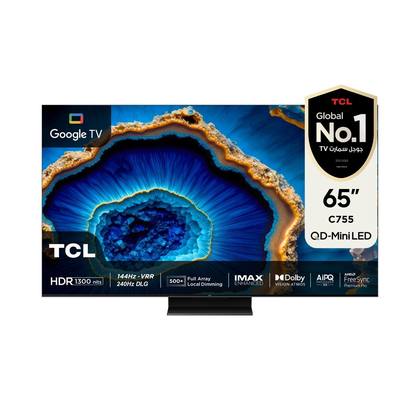 تلفزيون تي سي ال 65 بوصه 65C 755 سمارت 4K كيوليد ميني ليد 144HZ