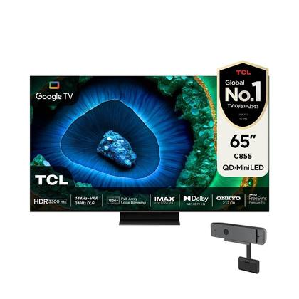 تلفزيون تي سي ال 65C855 سمارت 4K كاميرا
