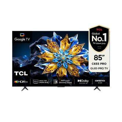 تلفزيون تي سي ال 85C655 سمارت 4K