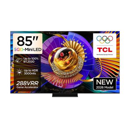 تلفزيون تي سي ال 85 بوصه 85C7 L اس كيو ميني ليد 144HZ