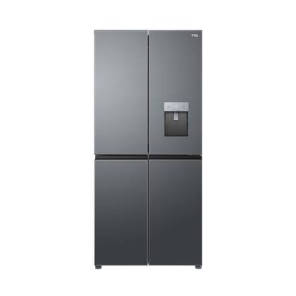 ثلاجه تي سي ال C740 CDGG اربع ابواب ستيل مع براد ماء
