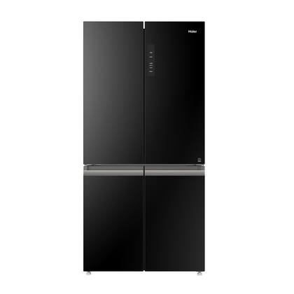 ثلاجه هاير HRF- 700 BG حجم 585 لتر 4 ابواب اسود