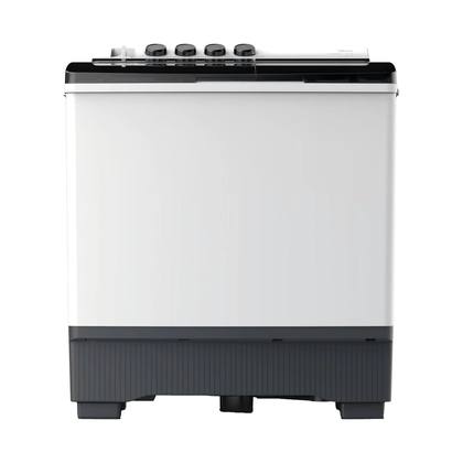 غساله ميديا 19 كغم حوضين MT 100 W190 WG باب اسود مضلل