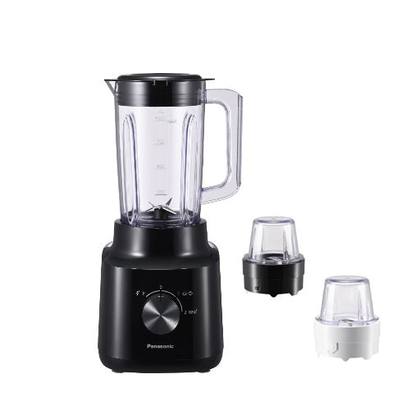 خلاط بناسونك 1.5 لتر MX-CP 3121KTZ بلاستك مع طاحونتين اسود