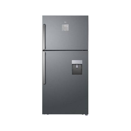 ثلاجه تي سي ال P 805 TMGG بابين مع براد ستيل