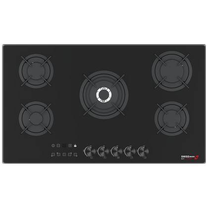 طباخ سويس مارك 90 سم SMB E 211 زجاج اسود
