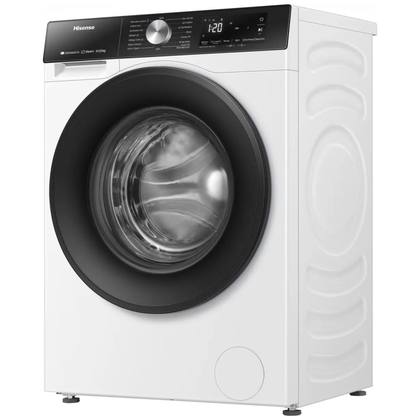 غسالة هايسنس جانبيه 10.5 كغم WD 3 S 1043 BW ابيض بخار