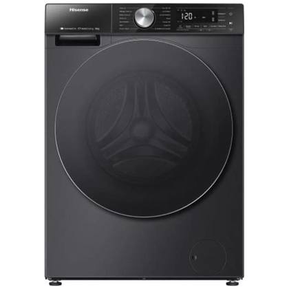 غسالة هايسنز 12 كغم WD5S1245BB تجفيف انفيرتر جانبيه اسود
