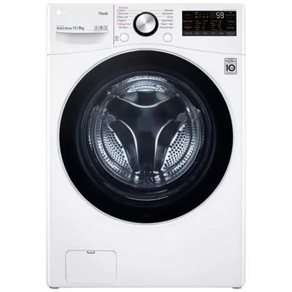 غسالة الجي 15 كغم WDL91H02PN ابيض تجفيف جانبيه